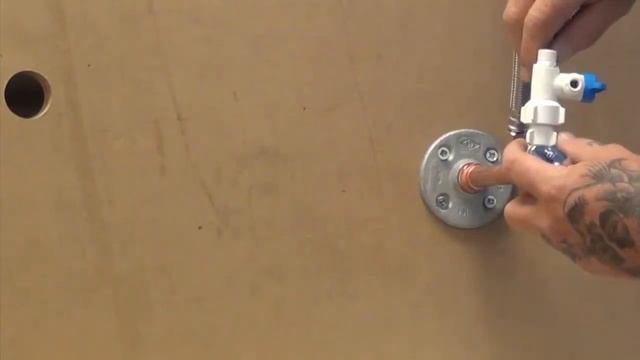 Installing the Angle Stop Adapter and Quick Connect Fitting смотреть онлайн
