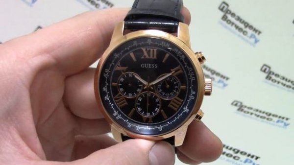 Часы Guess W0380G5 - видео обзор от PresidentWatches.Ru