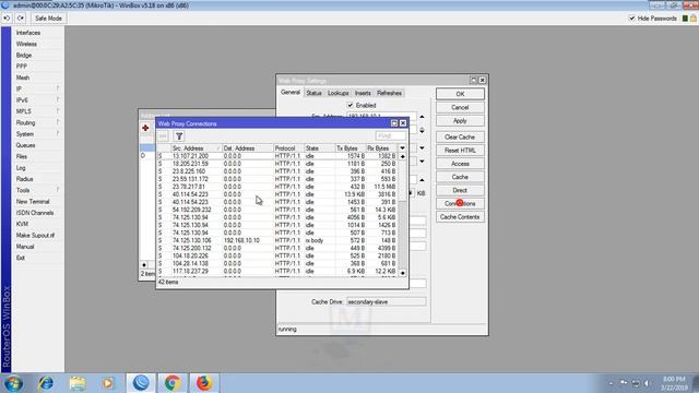 Mikrotik Lecture 31:Normal and Transparent proxy server configuration in mikrotik step by step смотреть онлайн