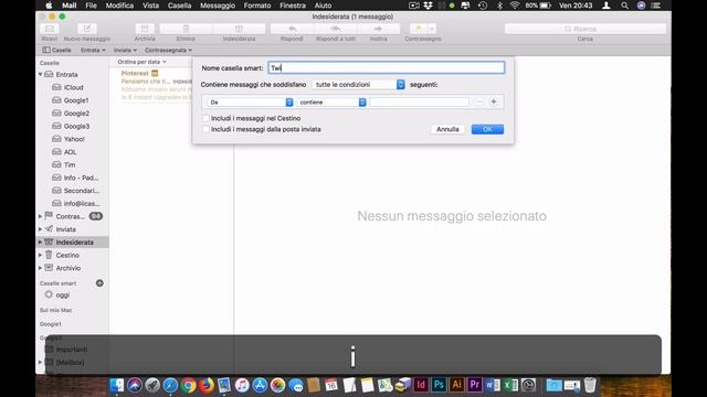 Creare Caselle Smart in Mail - macOS tutorial - Organizzare la posta al meglio смотреть онлайн