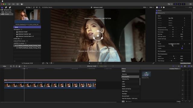 Dehancer for FCPX Tutorial. Part 1: Setup смотреть онлайн