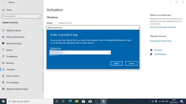 Install Online Key Windows 10 Pro смотреть онлайн