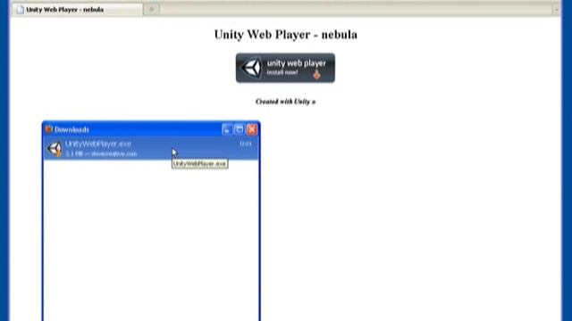 (Obsolete) Unity plug-in install process in Firefox, Windows XP смотреть онлайн