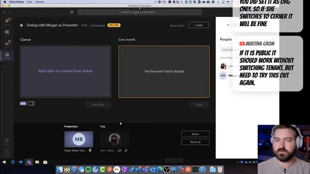 Let's figure out how guest presenters work in Teams Live Events смотреть онлайн