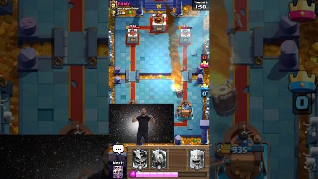 Level 1 vs Level 9 Rocket Cycle | Clash Royale смотреть онлайн