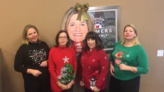 April Schaffroth Farmers Insurance Agency Holiday Jingle 2017 смотреть онлайн