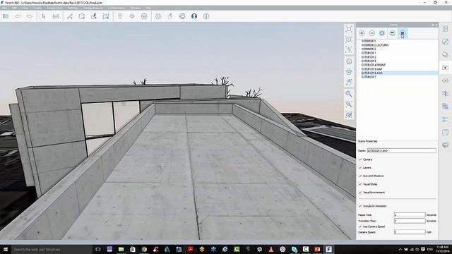 Autodesk FormIt 360 animated camera set up смотреть онлайн