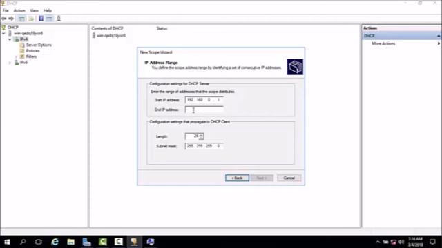 1-DHCP in windows server 2016 Ameer Kadhim Hadi | Arabic смотреть онлайн