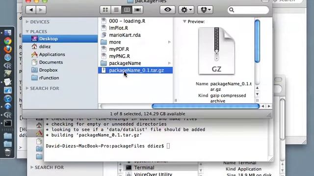 Creating R Packages - 3 of 3 - Building and Installing (Mac OS X) смотреть онлайн