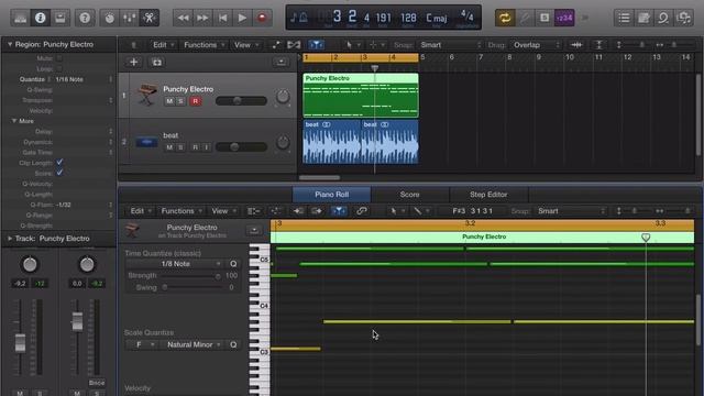 Logic Pro X - Working with MIDI - Q Flam смотреть онлайн
