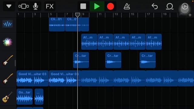 Good vibes electric guitar ||Garage band 🎵 ||#short #garageband #iphone #garage смотреть онлайн