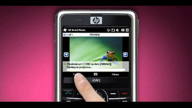 HP iPrint Photo para Symbian y Windows Mobile смотреть онлайн