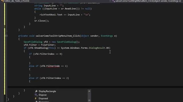 Tutorial - Desenvolvendo Editor de Texto em C# смотреть онлайн