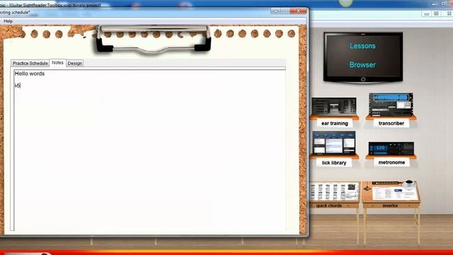Guitar SightReader Toolbox practice schedule tool смотреть онлайн