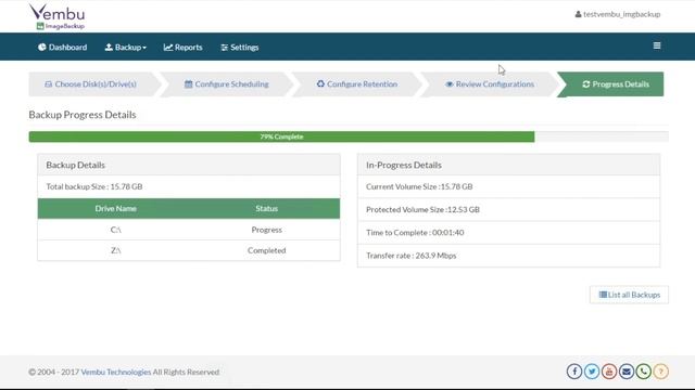 Vembu ImageBackup Overview смотреть онлайн
