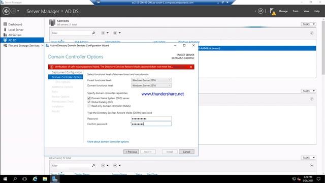 How to Install Domain service on Windows server 2016 смотреть онлайн