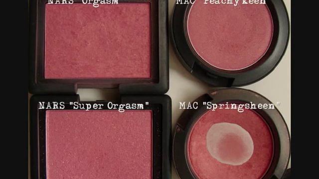NARS Orgasm vs. Super Orgasm vs. MAC Springsheen vs. MAC Peachykeen смотреть онлайн