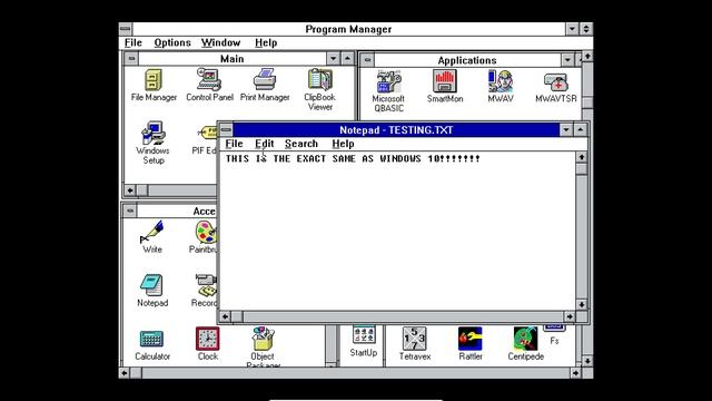 Using Windows 3.11 for the First Time смотреть онлайн