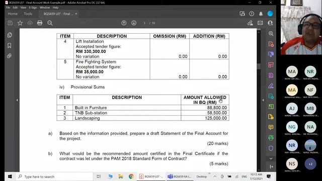 Payment Management: Final Account Work Example смотреть онлайн