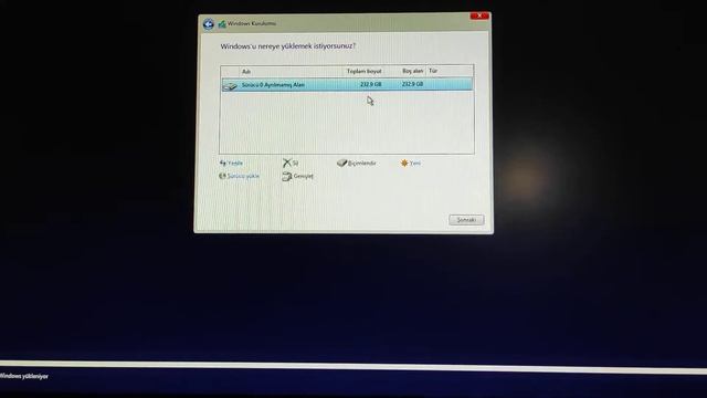 Windows 11 Format atarken Harddisk (HDD-SSD) bölme ve Biçimlendirme | Yerel disk D oluşturma смотреть онлайн