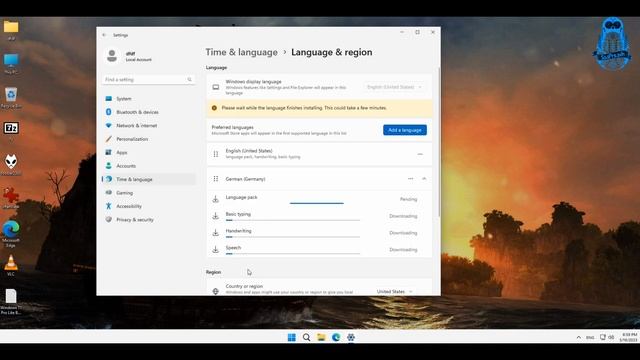 How to install other display language in Windows 11 Lite-SasNet V2 (Optional Tweaks) #windows11 смотреть онлайн