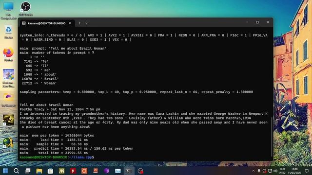 LLaMa test смотреть онлайн