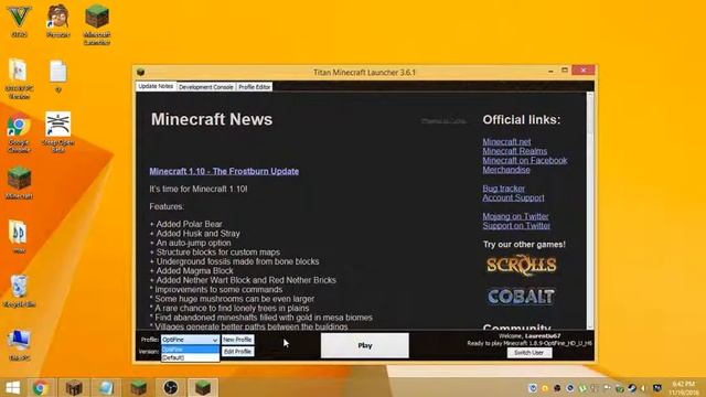 Cum sa pui minecraft pe windows 10. смотреть онлайн