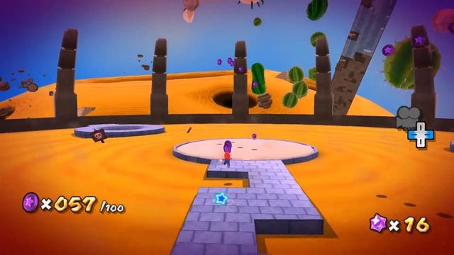 Dolphin 4.0.2 | Super Mario Galaxy | Star 103 - Dusty Dune: Purple Coins in the Desert [1080p] смотреть онлайн