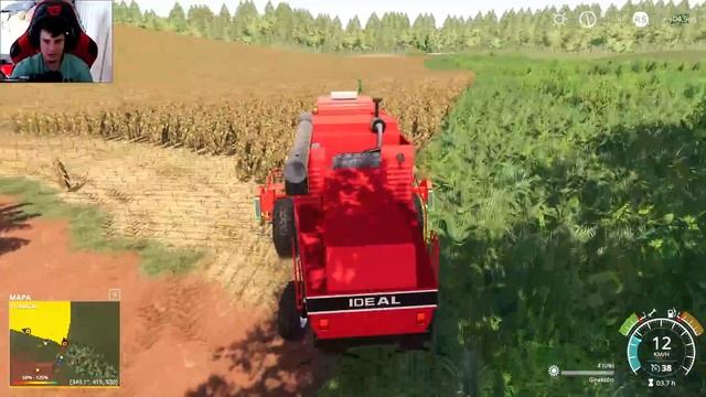 INICIANDO A COLHEITA DO GIRASSOL | Farming Simulator 19 | Os Pioneiros 2ª Temp - Ep 23 смотреть онлайн