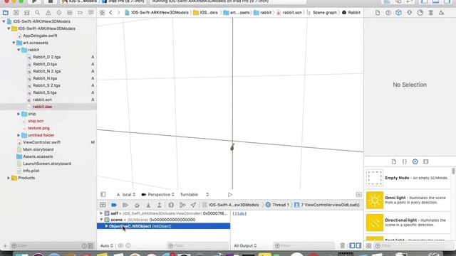 IOS 11, Swift 4, Tutorial : How to Add New 3dModel to Swift Project (Blender, .scn , .dae, .obj) смотреть онлайн