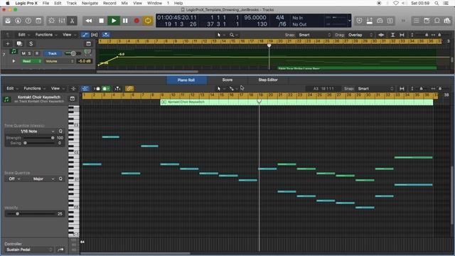 DROWNING 🎵 Logic Pro X Template Download (Emotional and Sad Orchestral Music) JON BROOKS смотреть онлайн