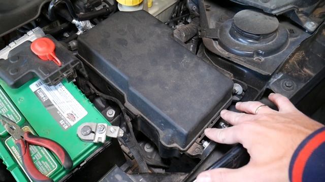 DODGE DART ABS TRACTION CONTROL MODULE PUMP FUSE LOCATION REPLACEMENT. ABS TRACTION LIGHT ON