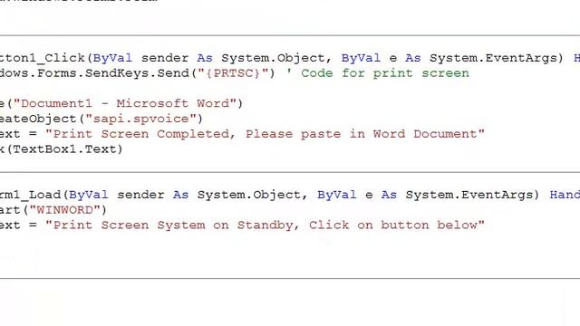 Visual Basic.Net - How To Make A Print Screen смотреть онлайн