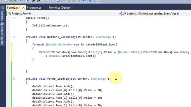 Datagridview Arithmatic Calculation using user input смотреть онлайн