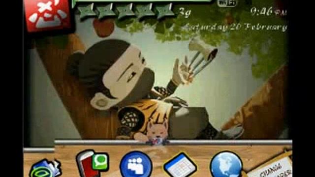 Mini Ninjas [BlackBerry theme] смотреть онлайн
