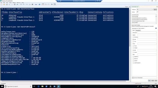 Windows Powershell IPv6 Configuration - Let's Configure IPv6 2 смотреть онлайн