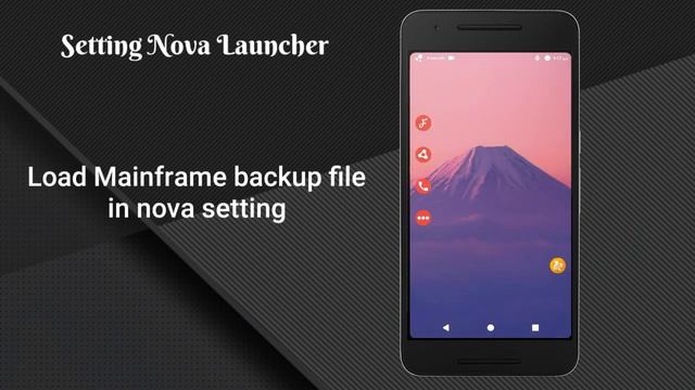 Mainframe nova launcher homes screen setup смотреть онлайн