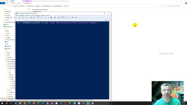 BackgroundService in Windows as Service. Solve Error 1053 c# .net Worker смотреть онлайн