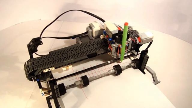 Lego Mindstorms EV3 plotter 2.0 printer смотреть онлайн