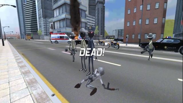 Amazing - Crime Strange Stickman rope hero #4 - Android Gameplay смотреть онлайн