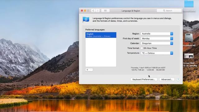 Change language and regional settings | formatting numbers, currency, date, time in Mac смотреть онлайн