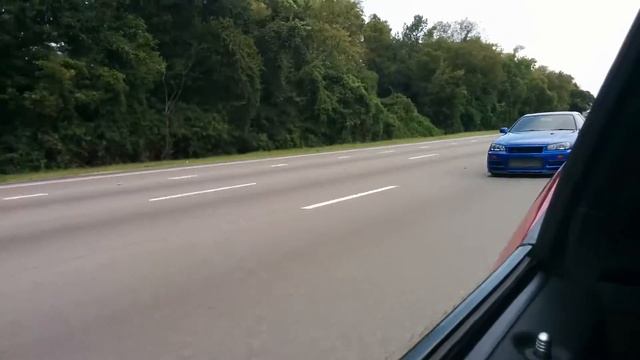 Nissan Skyline R34 GTR V Spec 2 fly by смотреть онлайн