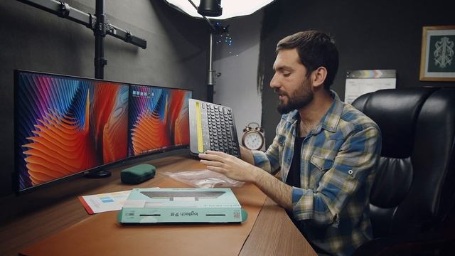 BEST BLUETOOTH KEYBOARD | Logitech K480 unboxing смотреть онлайн