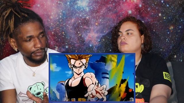 GIRLFRIEND'S FIRST TIME WATCHING | FUTURE TRUNKS KILLS ANDROID 17 & 18 | REACTION смотреть онлайн