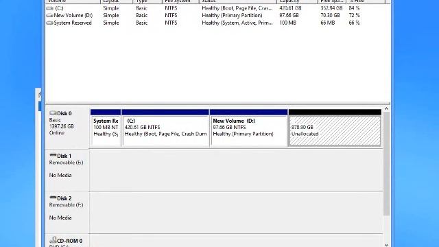 Windows 8 Disk Management Program смотреть онлайн