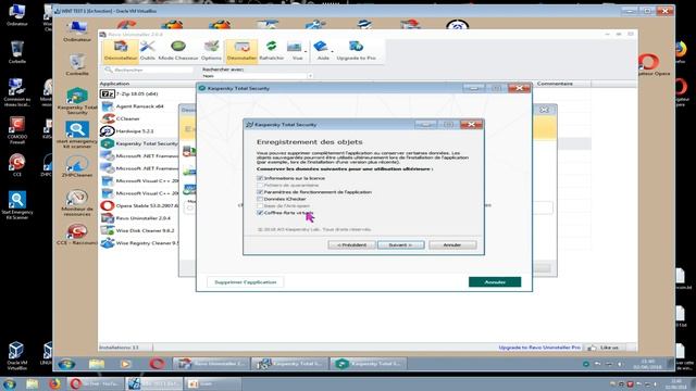 Désinstaller Désinstallation de Kaspersky Total Security смотреть онлайн