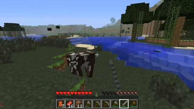 How to Play Minecraft - Ep1 - 1.3.1 - Surviving Your First Night, Getting Wood, And Crafting Tools смотреть онлайн