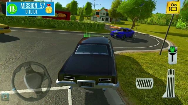 Classic Car Driving Simulator in The City - Roundabout 2: City Driving Sim - Android Gameplay смотреть онлайн