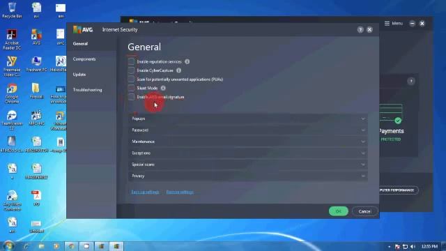 AVG Antivirus Firewall On & OFF смотреть онлайн