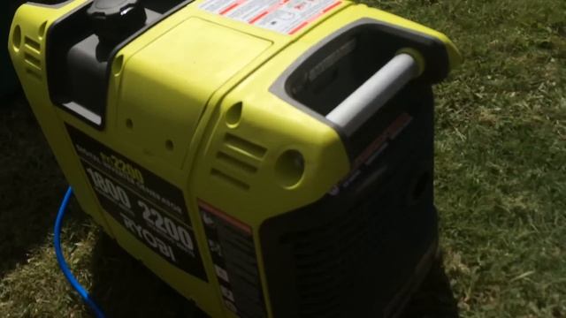Ryobi 2200 Watt Inverter generator running noise смотреть онлайн